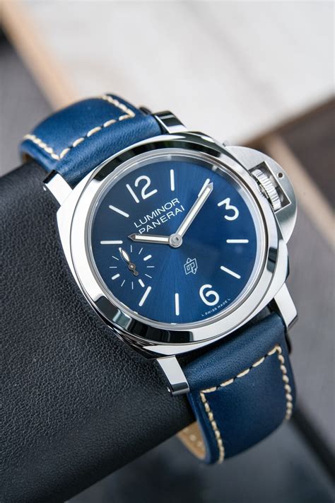 panerai marina blue dial|panerai luminor pam 00889.